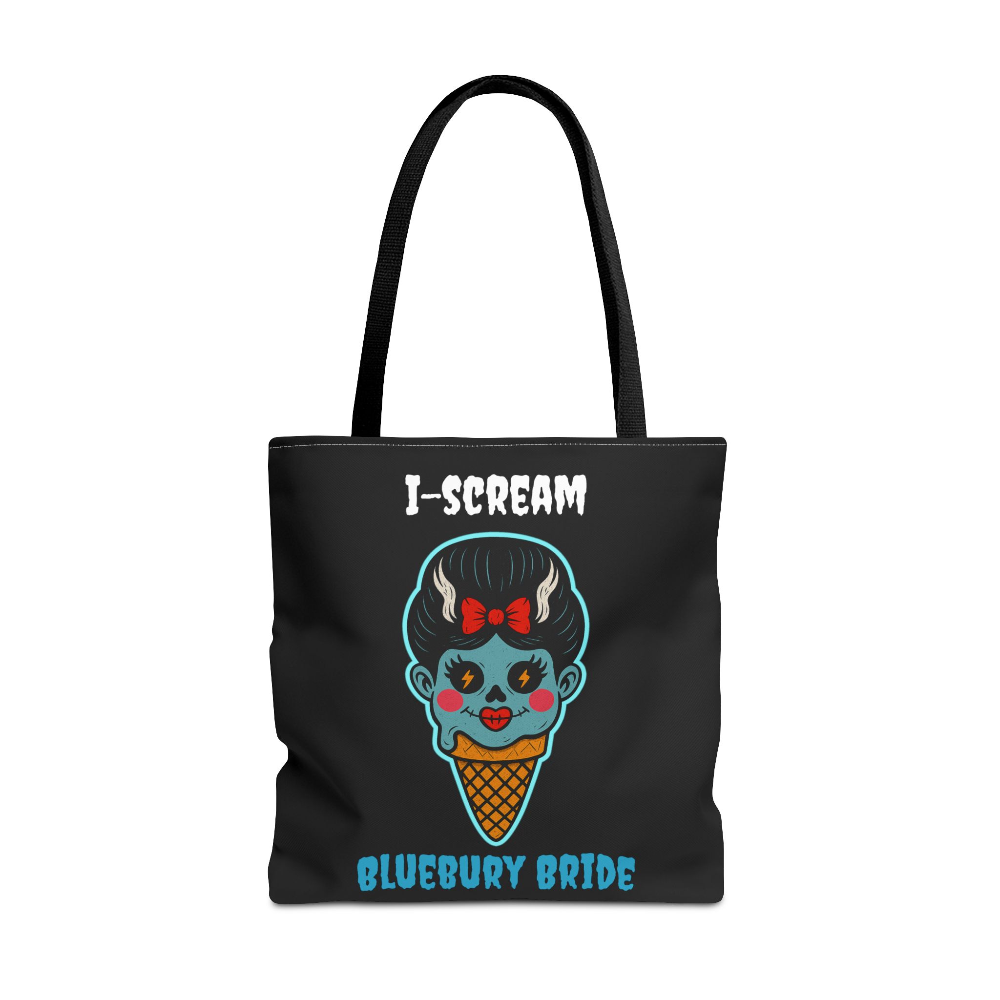tote bag i scream bluebury bride