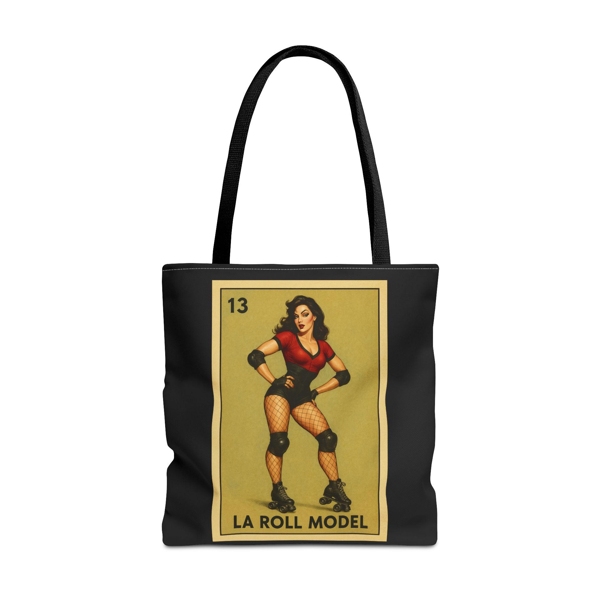 tote bag loteria card la roll model