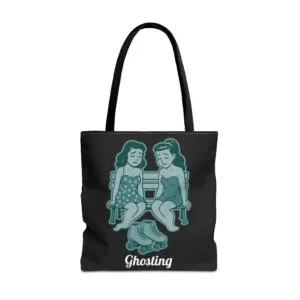tote bag ghosting