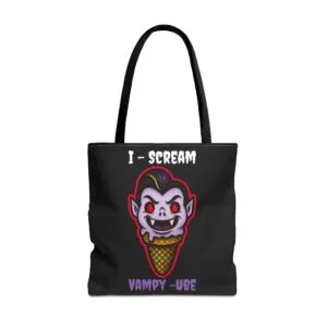 tote bag i scream vamp ube