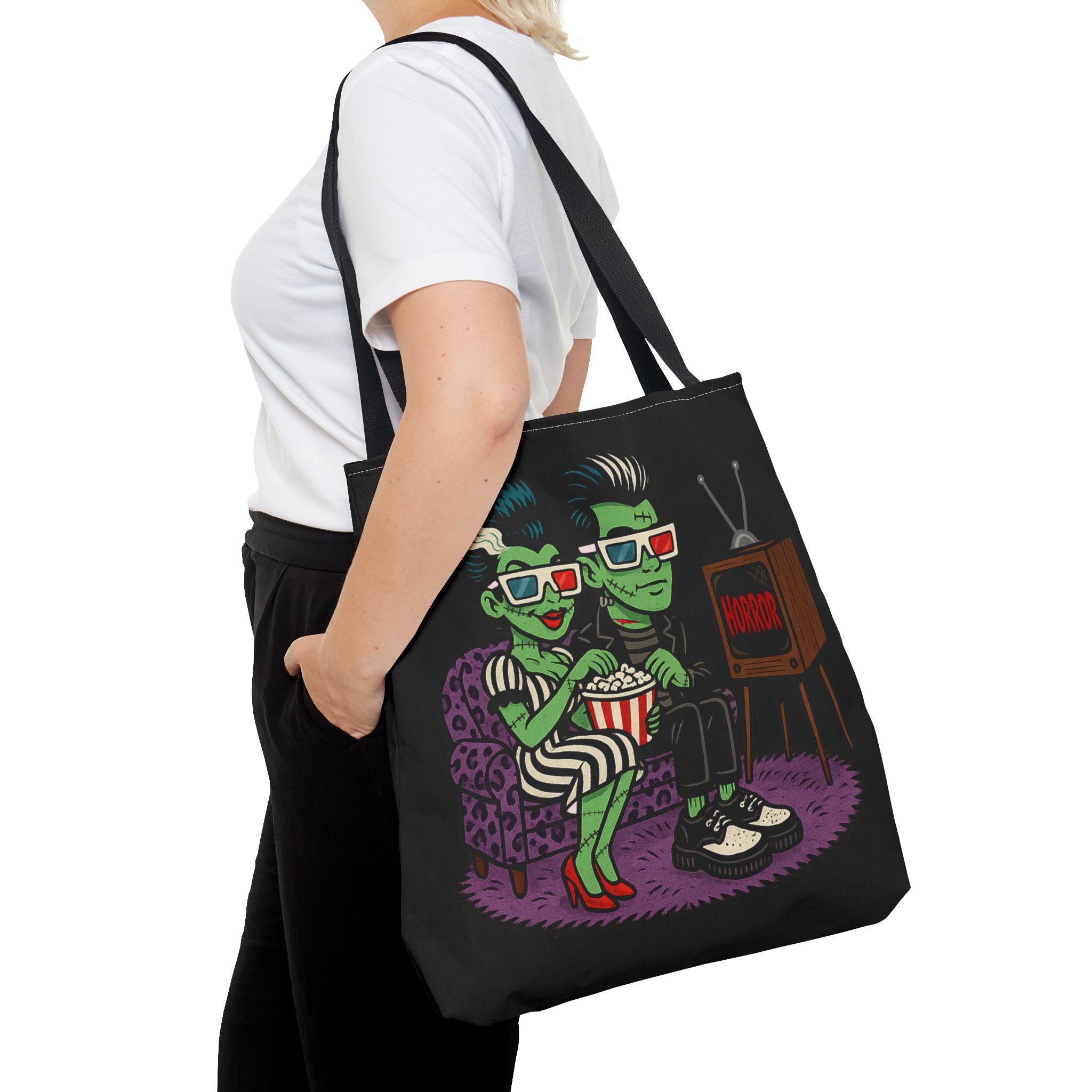 tote bag spooky date night