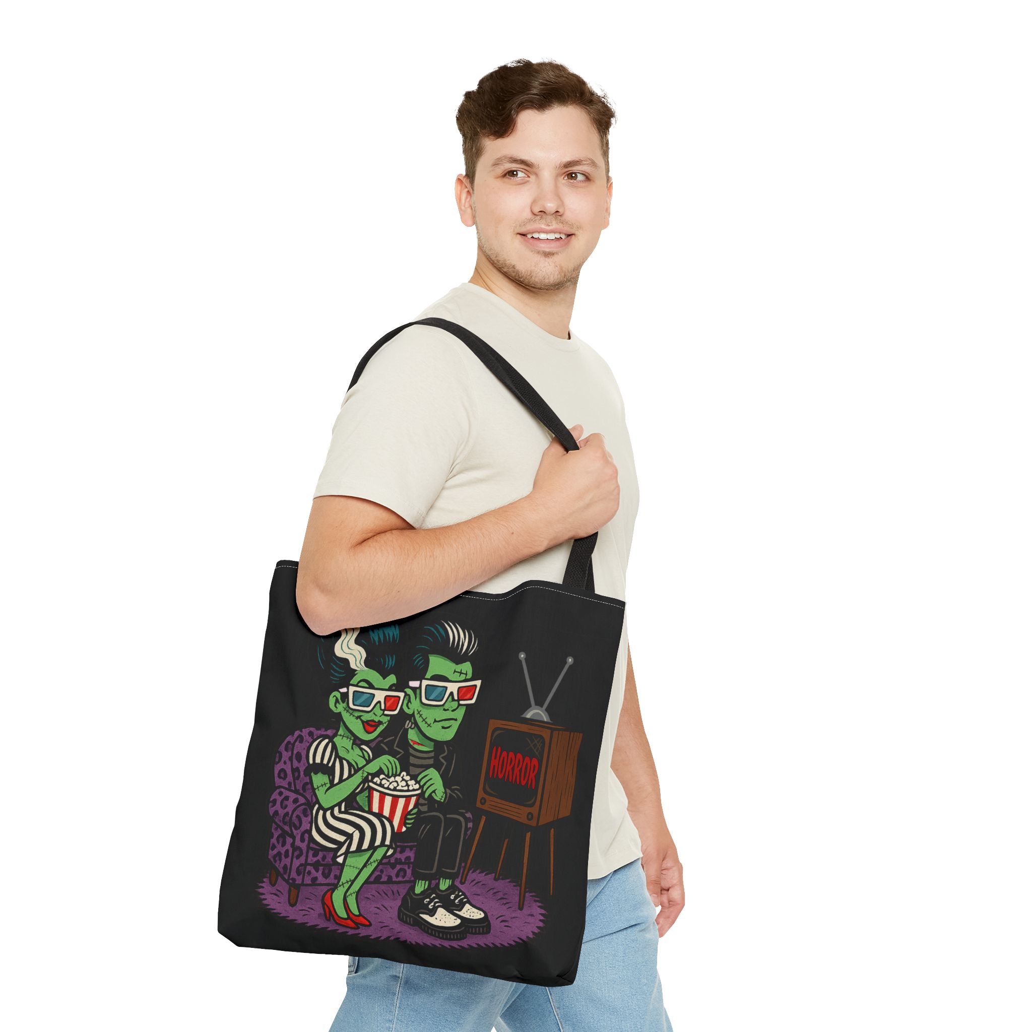 tote bag spooky date night