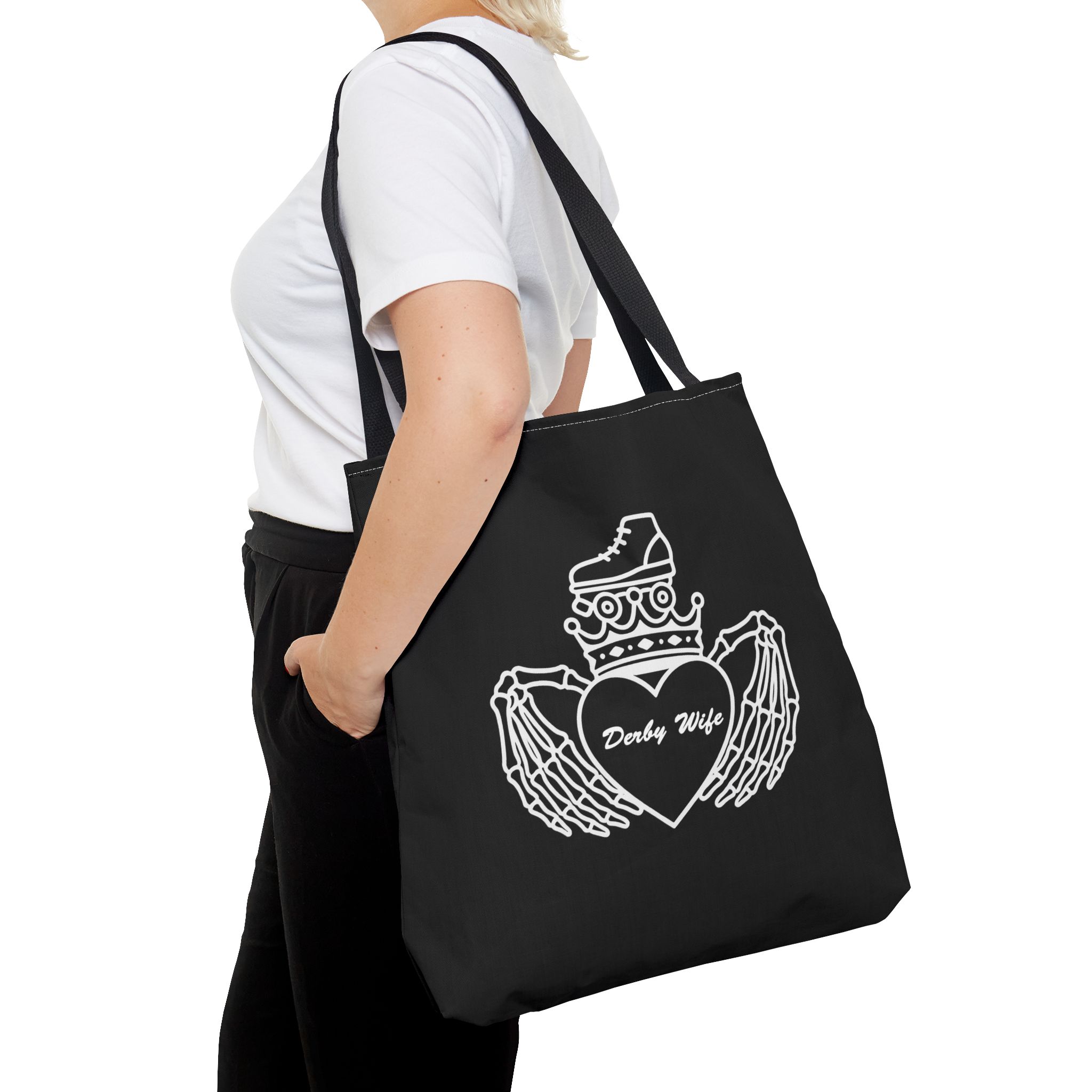 tote bag custom derby wife
