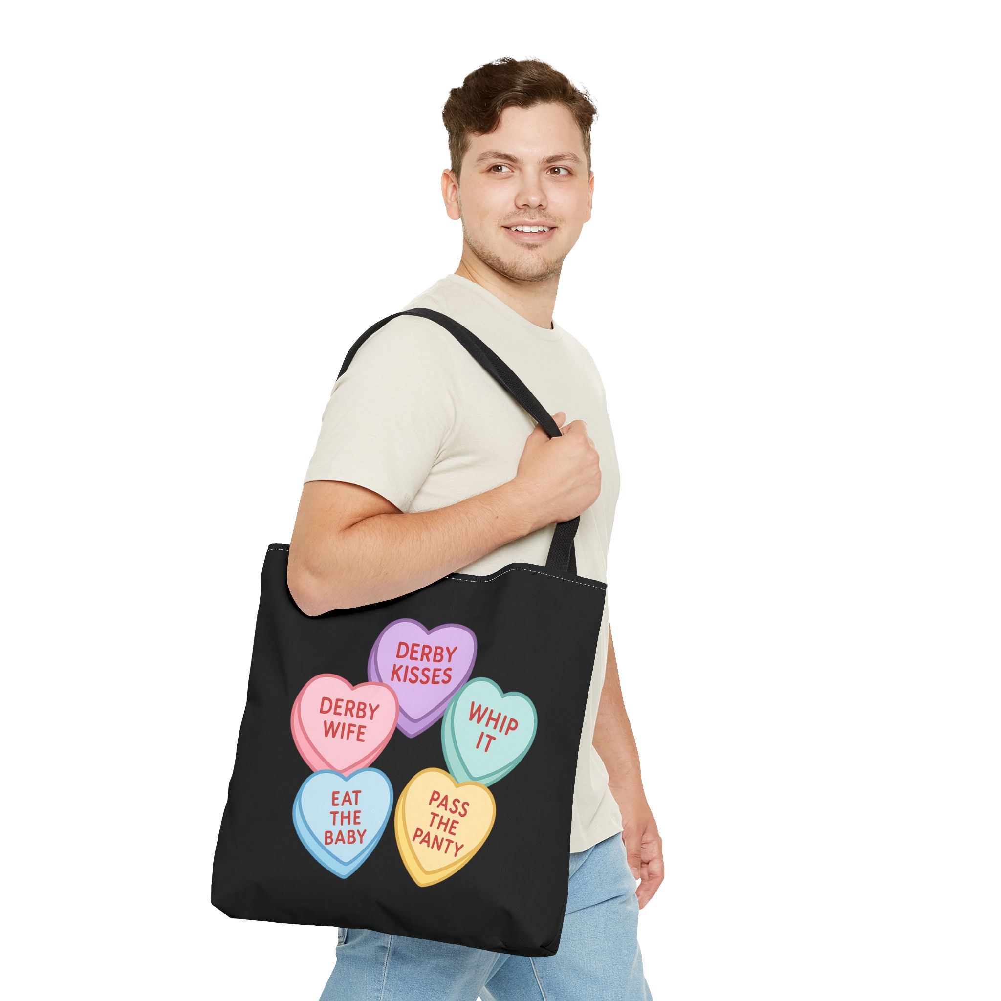 tote bag valentine's day candy terms of endearment