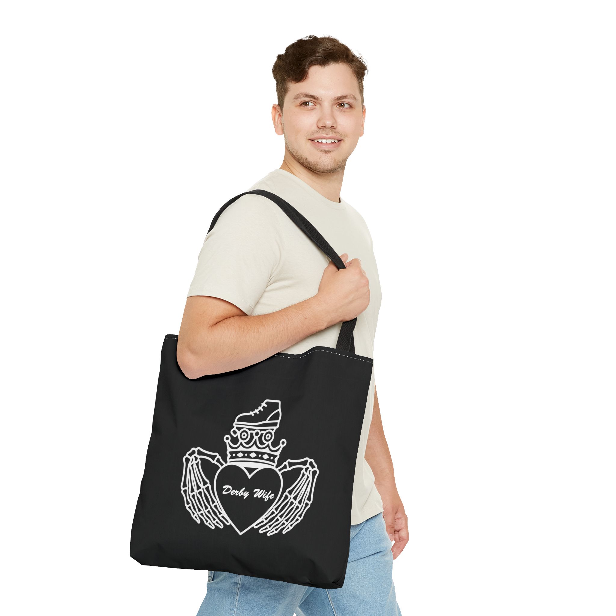 tote bag custom derby wife