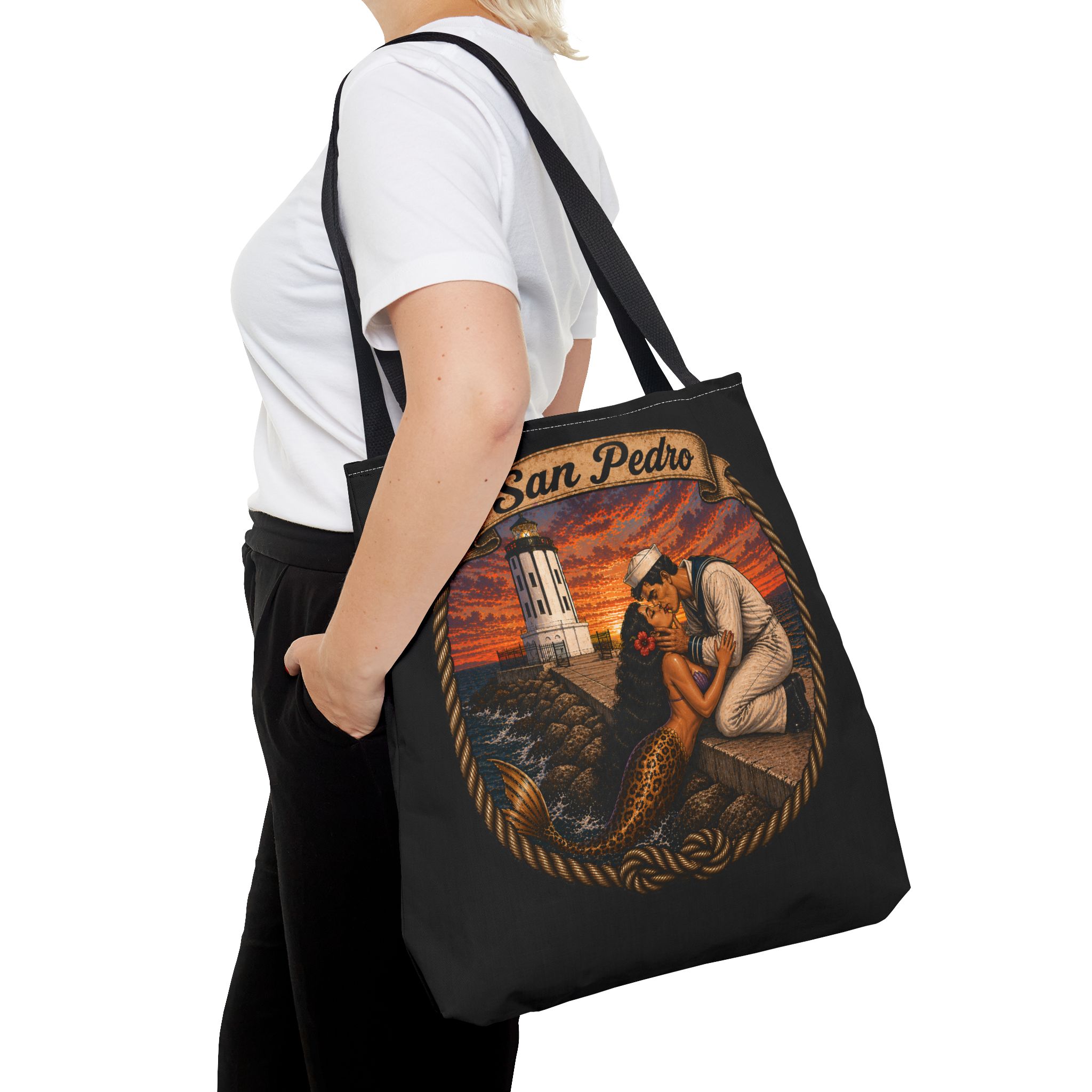 San Pedro Fleet Week Tote Bag (AOP) - Image 4