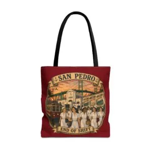 San Pedro End of Shift Tote Bag (AOP)