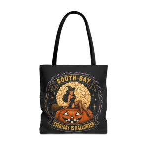 San Pedro South-Bay Everyday is Halloween Tote Bag (AOP)