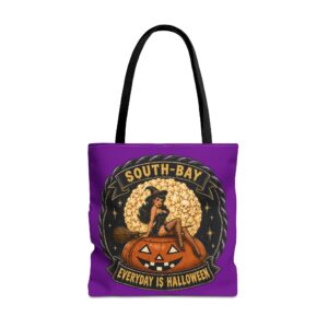 San Pedro South- Bay Everyday is Halloween Tote Bag (AOP)