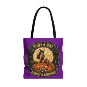 San Pedro South- Bay Everyday is Halloween Tote Bag (AOP)
