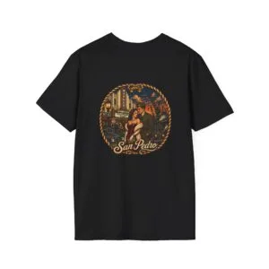 San Pedro Night at the Cinema Unisex Softstyle T-Shirt