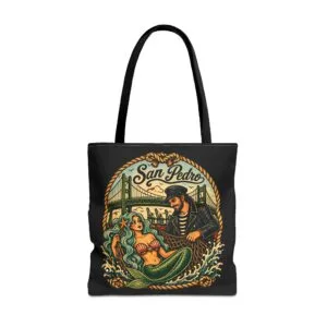 San Pedro Caught in The Net Tote Bag (AOP)
