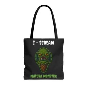 I- Scream Matcha Monster Tote Bag