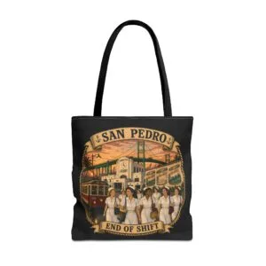 San Pedro End of Shift Tote Bag (AOP)