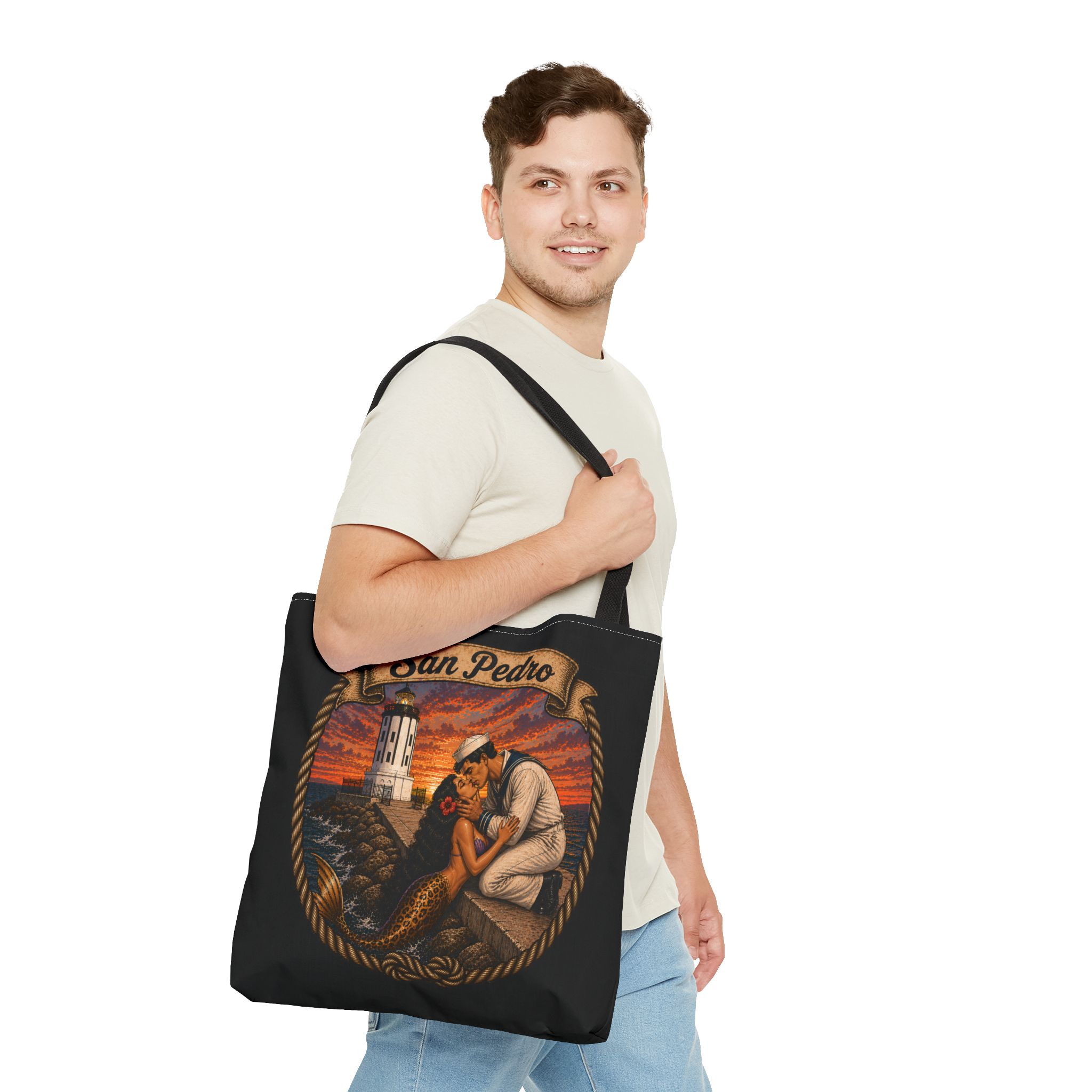 San Pedro Fleet Week Tote Bag (AOP) - Image 3