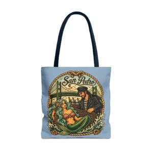 San Pedro Caught in The Net Tote Bag (AOP)