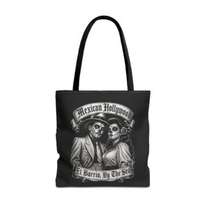San Pedro, Mexican Hollywood "El Barrio By The Sea" Tote Bag (AOP)