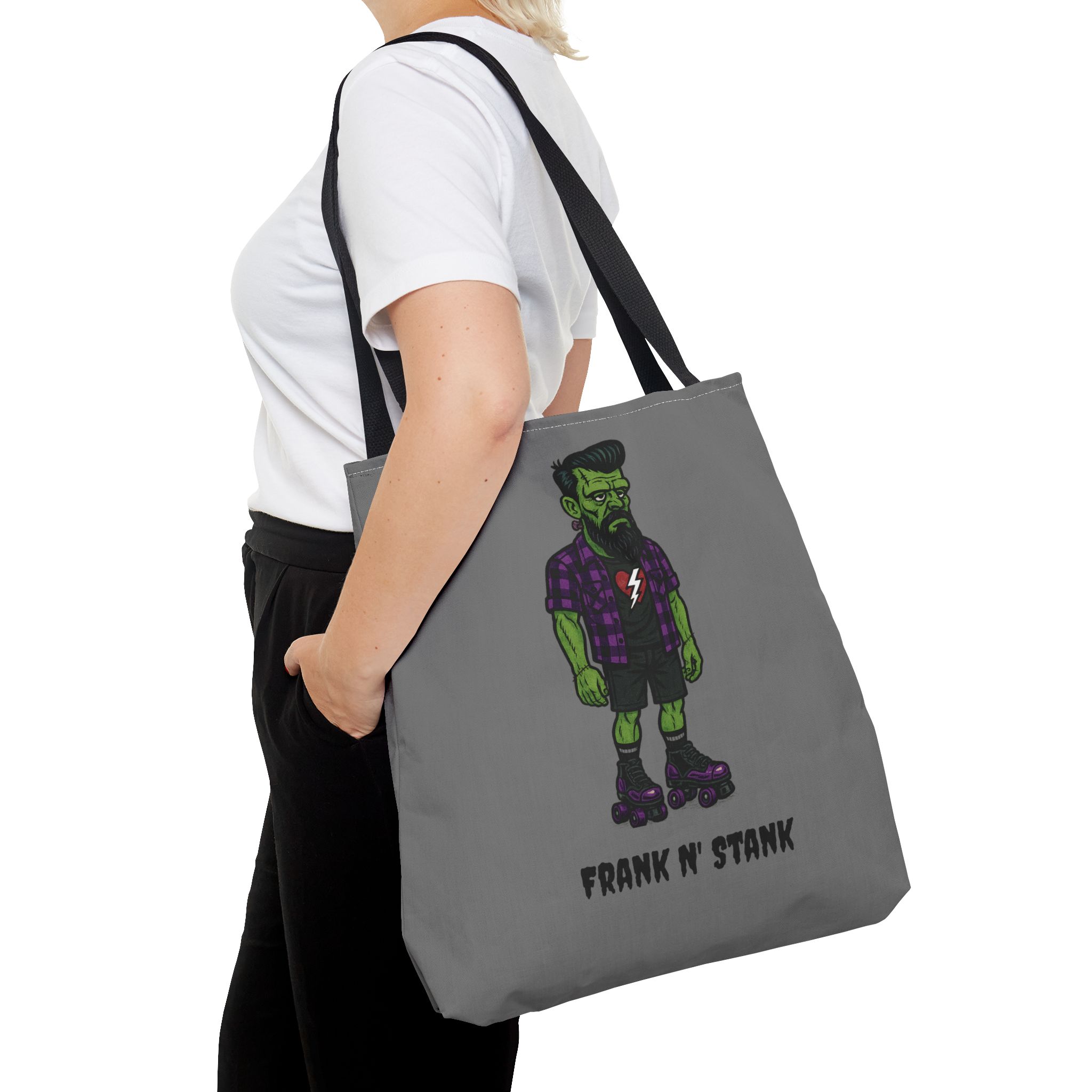 Series 4 Team Night Terrors Frank N' Stank Tote Bag (AOP) - Image 4