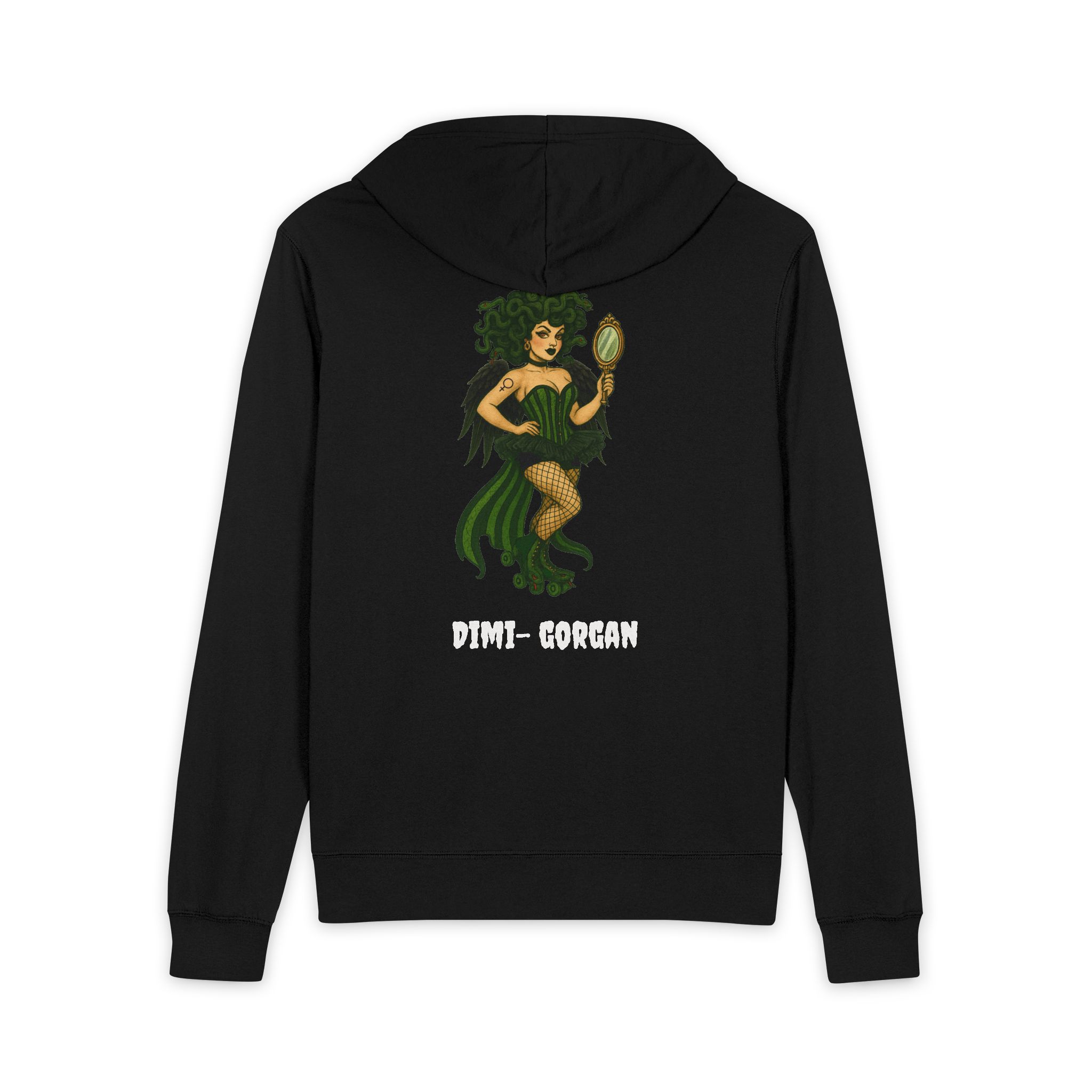 Series 3 Team Hexacutioners, Dimi- Gorgan District® Unisex Jersey Full-Zip Hoodie