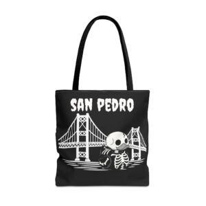 San Pedro Rubber Ducky on The Bay Tote Bag (AOP)